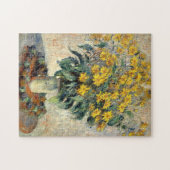 Claude Monet Jerusalem Artichoke Flowers 1880 Legpuzzel (Horizontaal)