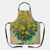 Claude Monet - Jerusalem Artichoke Flowers Schort (Voorkant)