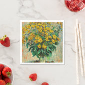 Claude Monet - Jerusalem Artichoke Flowers Servet (Insitu)
