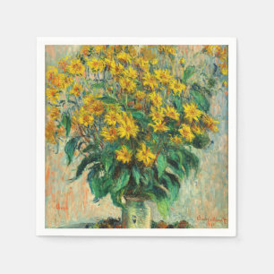 Claude Monet - Jerusalem Artichoke Flowers Servet