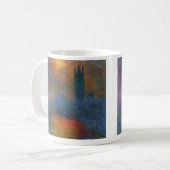 Claude Monet - Kamers van het Parlement Koffiemok (Voorkant links)