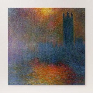 Claude Monet - Kamers van het Parlement Legpuzzel