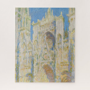 Claude Monet Kathedraal van Rouen Portiek Morgenli Legpuzzel