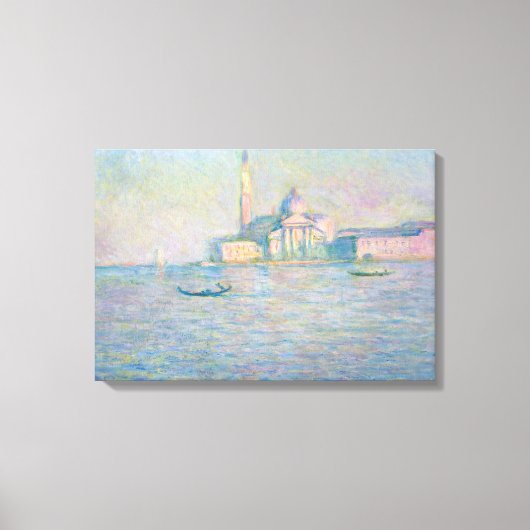 Claude Monet - Kerk van San Giorgio Maggiore Canvas Afdruk (Voorkant)
