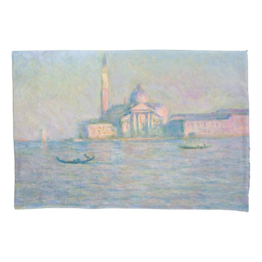 Claude Monet - Kerk van San Giorgio Maggiore Kussensloop (Voorkant)