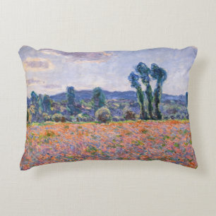 Claude Monet - Klaprozenveld 1890 (Giverny) Accent Kussen
