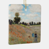 Claude Monet - Klaprozenveld Keramisch Ornament (Rechts)