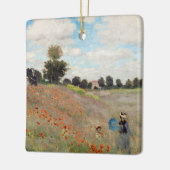Claude Monet - Klaprozenveld Keramisch Ornament (Links)