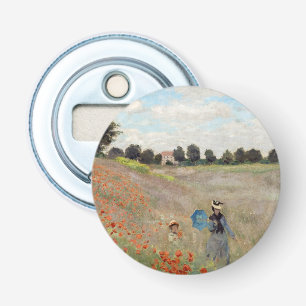 Claude Monet - Klapveld Button Flesopener