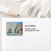 Claude Monet - Kliffen op Etretat Etiket (Insitu)