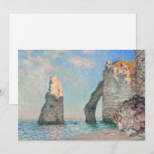Claude Monet - Kliffen op Etretat Kaart (Voorkant / Achterkant)