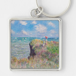 Claude Monet - Klipwandeling bij Pourville Sleutelhanger