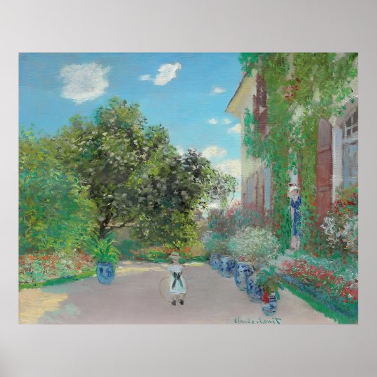 Claude Monet kunst Poster (Voorkant)