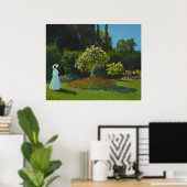 Claude Monet kunststijl Poster (Thuiskantoor)