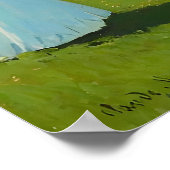 Claude Monet kunststijl Poster (Hoek)