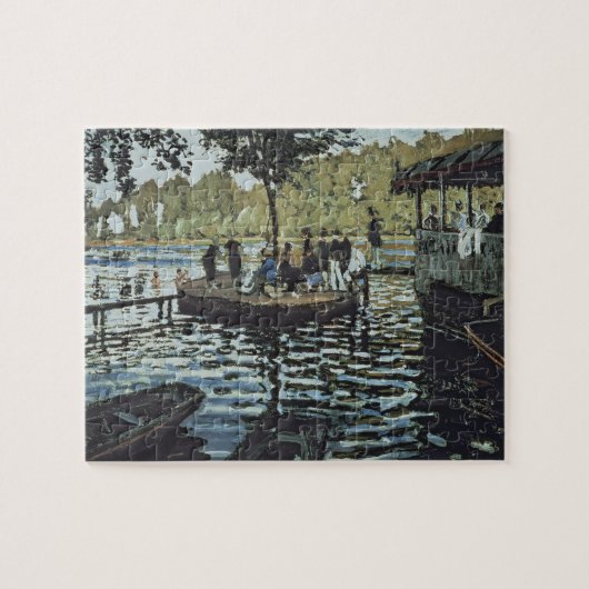 Claude Monet | La Grenouillere Legpuzzel (Horizontaal)