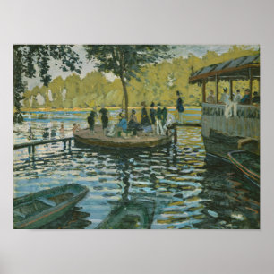 Claude Monet   La Grenouillere Poster