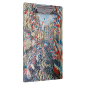 Claude Monet - La Rue Montorgueil - Parijs Klembord (Rechts)