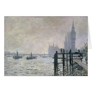Claude Monet la Tamise au-dessous de Westminster