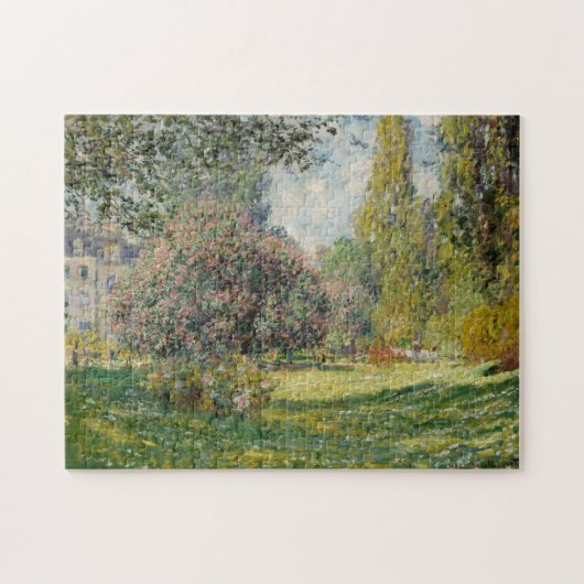 Claude Monet | Landschap: De Parc Monceau Legpuzzel (Horizontaal)