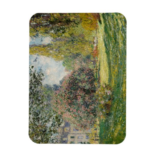 Claude Monet | Landschap: de Parc Monceau Magneet (Verticaal)