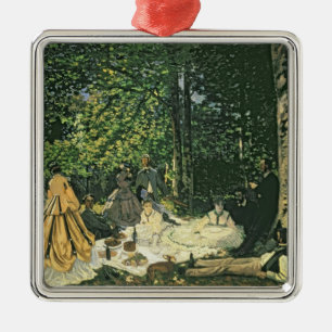 Claude Monet Le Dejeuner sur l'Herbe, 1865-1866 Metalen Ornament