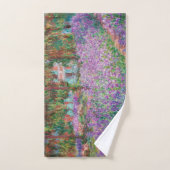 Claude Monet - Le jardin de l'artiste à Giverny (Serviette à main)