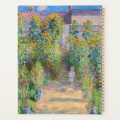 Claude Monet - Le jardin de l'artiste à Vetheuil (Dos)