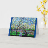 Claude Monet, Le Printemps, impressionist Kaart (Gele Bloem)