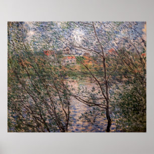 Claude Monet - Lente door de takken Poster