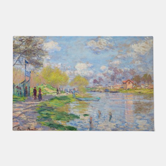 Claude Monet - Lente van de Seine Deurmat (Voorkant)