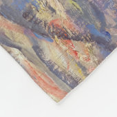 Claude Monet - Lente van de Seine Fleece Deken (Hoek)