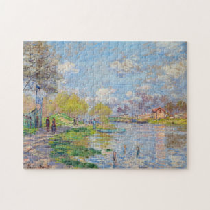 Claude Monet - Lente van de Seine Legpuzzel