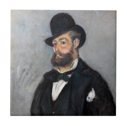 Claude Monet - Leon Monet Tegeltje (Voorkant)
