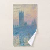 Claude Monet Les maisons du Parlement Coucher de s (Serviette à main)