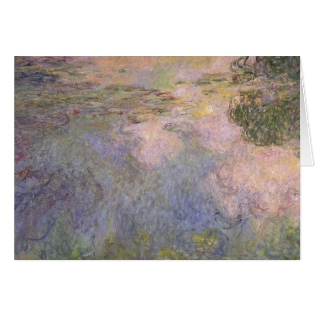 Claude Monet | L'Étang À Eau (Devant horizontal)