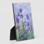 Claude Monet - Lila Irises / Iris Mauves Fotoplaat (Zijkant)