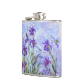 Claude Monet - Lila Irises / Iris Mauves Heupfles (Links)
