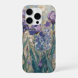 Claude Monet - Lila Irises / Iris Mauves iPhone 16 Pro Hoesje