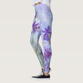Claude Monet - Lila Irises / Iris Mauves Leggings (Links)