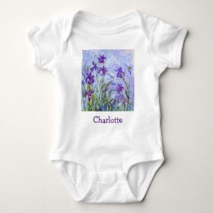 Claude Monet - Lila Irises / Iris Mauves Romper