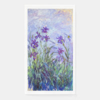 Claude Monet - Lila Irises / Iris Mauves