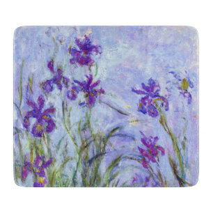 Claude Monet - Lila Irises / Iris Mauves Snijplank