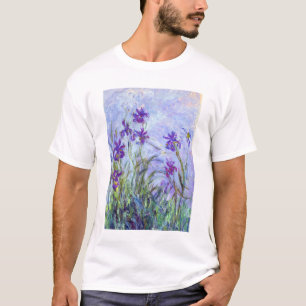 Claude Monet - Lila Irises / Iris Mauves T-shirt