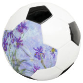 Claude Monet - Lila Irises / Iris Mauves Voetbal (Drie kwart)