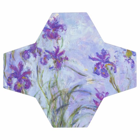 Claude Monet - Lila Irises / Iris Mauves Voetbal (Enkel)