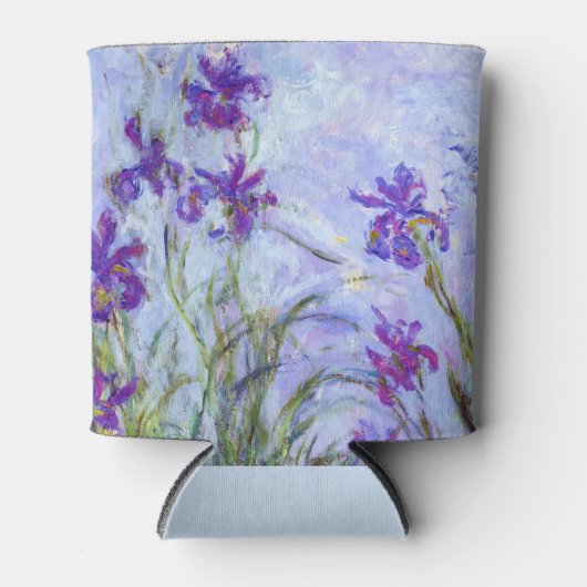 Claude Monet - Lila Irissen / Iris Mauves Blikjeskoeler (Voorkant)