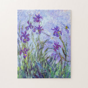 Claude Monet - Lila Irissen / Iris Mauves Legpuzzel