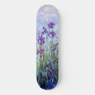 Claude Monet - Lila Irissen / Iris Mauves Skateboard