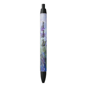Claude Monet - Lila Irissen / Iris Mauves Zwarte Inkt Pen